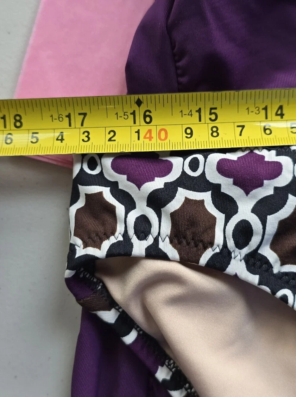 Land's End Purple Two Piece Tankini Set 16